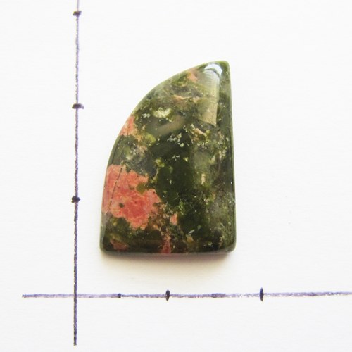 Kabošon unakit, 20x13x3 — foto 1