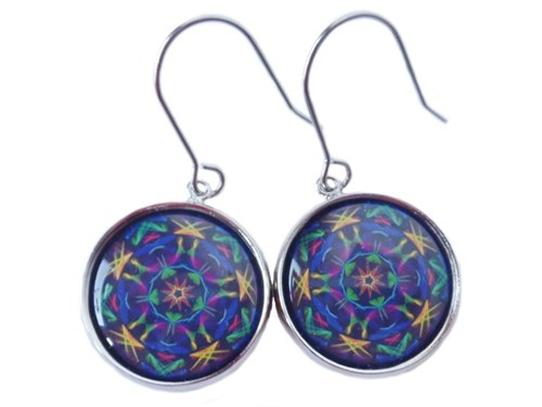 Náušnice Magická mandala 126