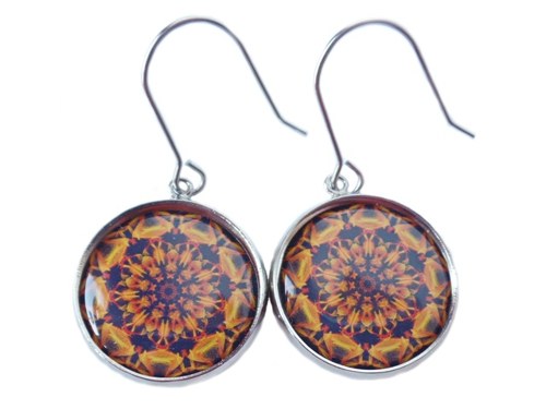 Náušnice Magická mandala 6