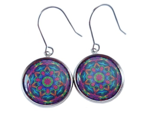 Náušnice Magická mandala 89