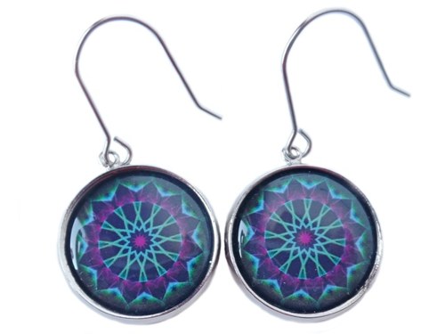 Náušnice Magická mandala 37