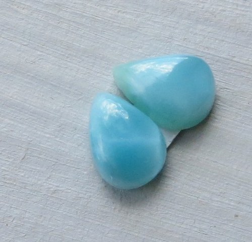 Larimar , Andělský kámen,pár č.A17 — foto 1