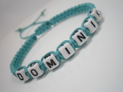 Náramek na přání (macramé) — foto 1