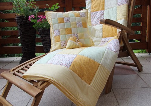 Patchwork deka a vankúš za super cenu 180 x 200 a — foto 1