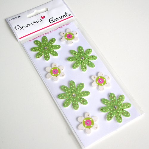 Samolepky 3D - FLOWERS — foto 1