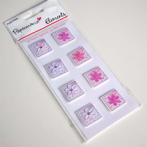 Samolepky 3D - FLOWERS — foto 1