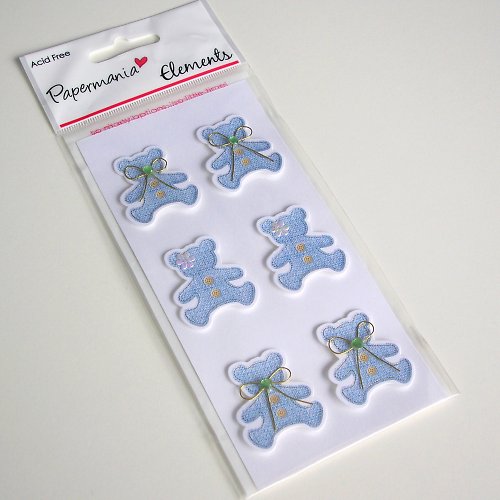 Samolepky 3D - TEDDY BEAR — foto 1