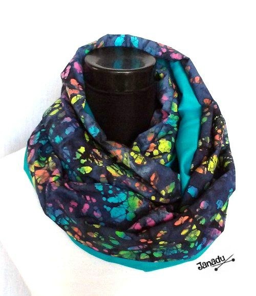 Nákrčník "Batik" s tyrkysovou — foto 1