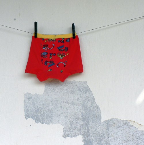 Boxerky červené vel.98 SKLADEM — foto 1