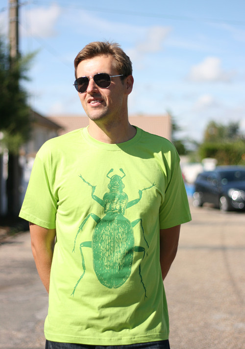 Tuesday beetle green / tričko — foto 1