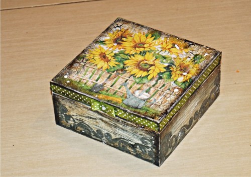 Slunečnice shabby chic — foto 1