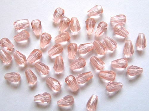 Broušené ohňovky - hruška 7x5mm (40ks) — foto 1