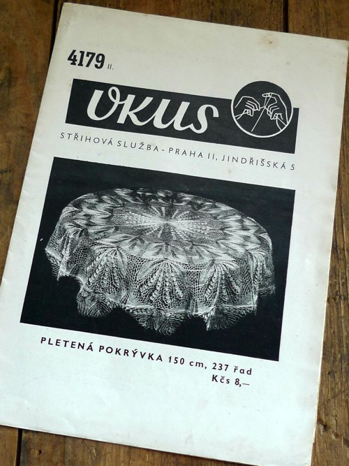 VKUS ... 4179 ... pletená pokrývka