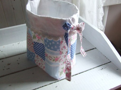 Košíček patchwork — foto 1