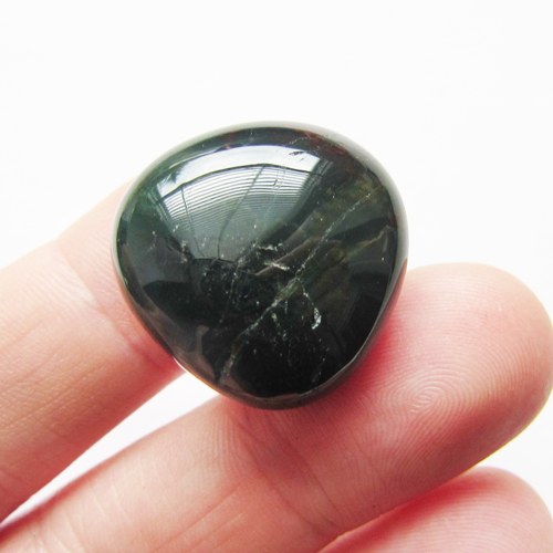 Achát mechový vajíčko 22x22x17 — foto 1
