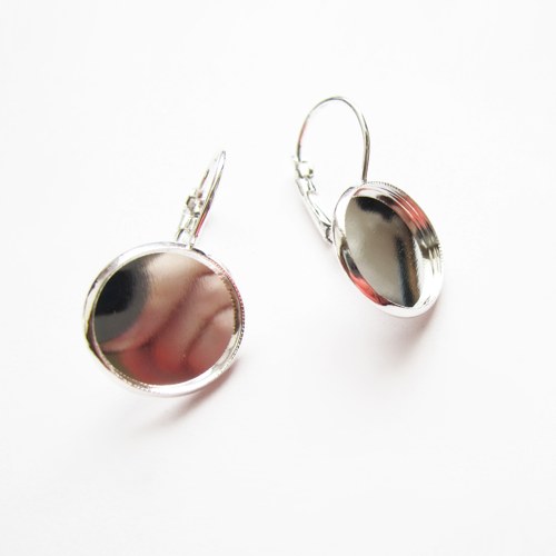 Náušnicové lůžko, 14 mm, 2 ks