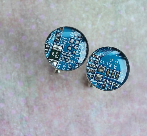 IT manžetové knoflíčky /blue/ — foto 1