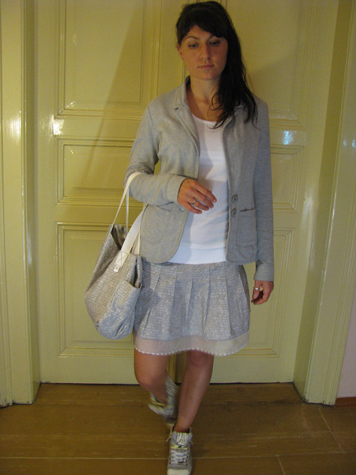 Sukně Hoyden - Grey letter — foto 1