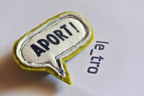 APORT! pejskařská brož — foto 1