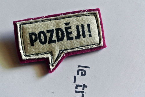 Brož POZDĚJI! — foto 1
