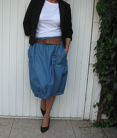 Sukně riflová — foto 1
