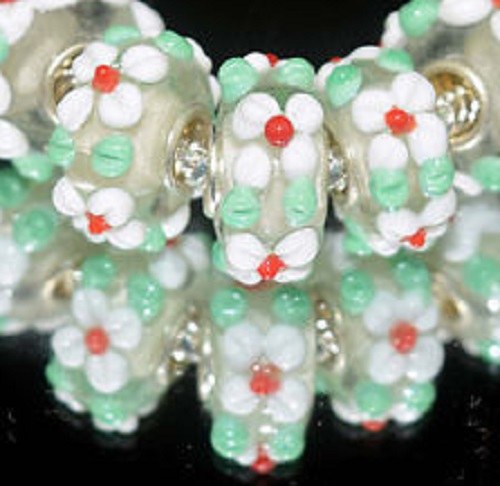 Pandorka s jednotným středem! 14x7mm na řetízek