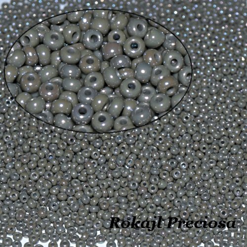 Rokajl Preciosa 10/0 Op. Iris Grey — foto 1