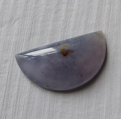 R Modrý chalcedon Turecko, kabošon č.02 — foto 1