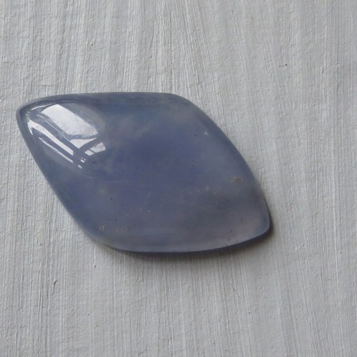 Modrý chalcedon Turecko, kabošon č.03 — foto 1