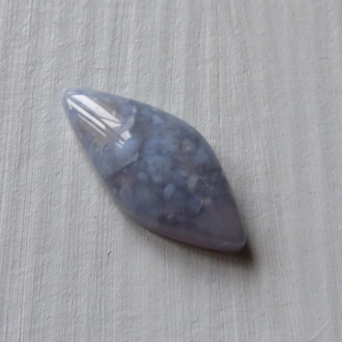 R Modrý chalcedon Turecko, kabošon č.09 — foto 1