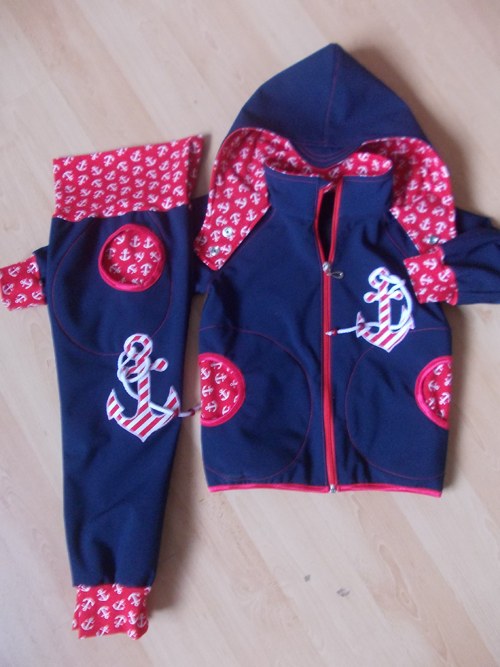 Námořnická Softshellová Souprava — foto 1