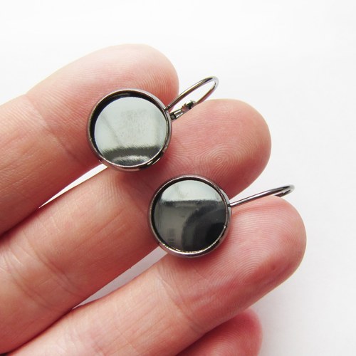 Náušnicové lůžko, 12 mm, 2 ks