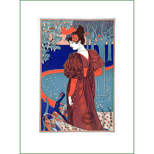 Art nouveau (2) (látkový panel) — foto 1
