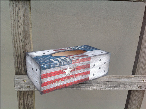Krabička na kapesníčky - USA — foto 1
