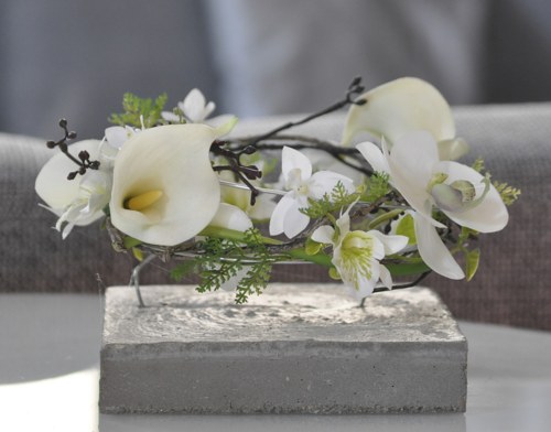 Dekorace ConcreteWhite — foto 1