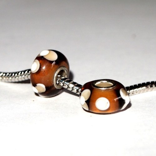 Pandorka s jednotným středem! 14x7mm na řetízek