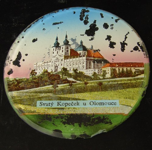 Na Svatém Kopečku - skleněný obrázek