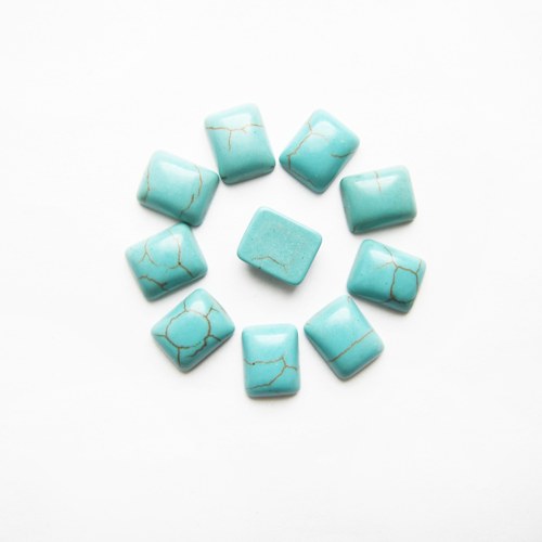 Kabošon tyrkenit, 10x8 mm