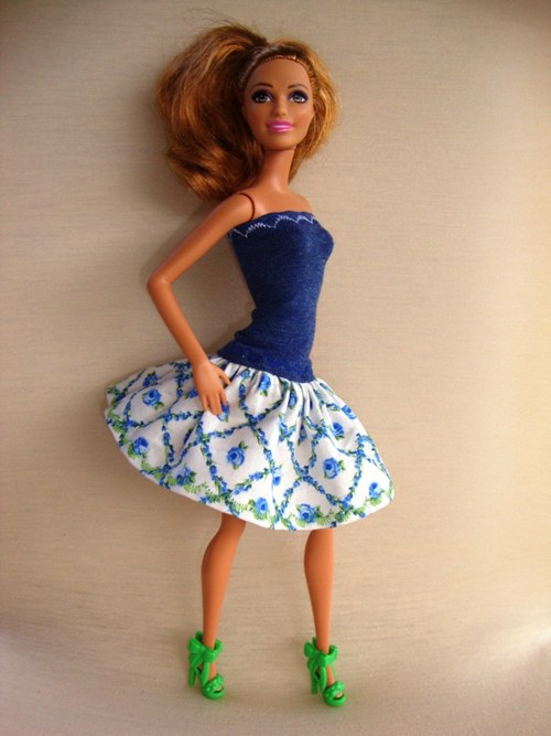 Kolekce s botkami - Date in blue — foto 1