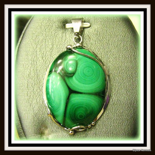 Kolekce Stones a rhodium !!! Malachit... — foto 1