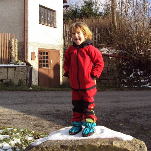 Rostoucí softshell. souprava 2-4 roky — foto 1
