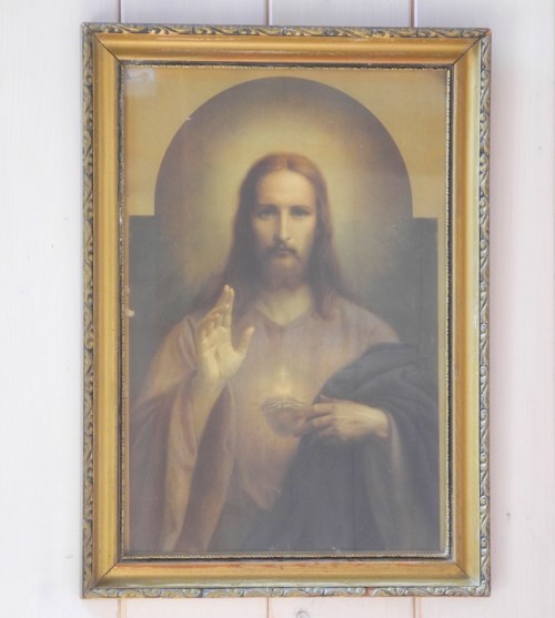 Kristus v kapličce Panny Marie Lurdské