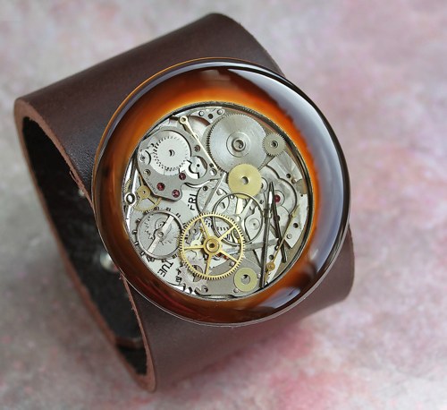Steampunkový náramek — foto 1