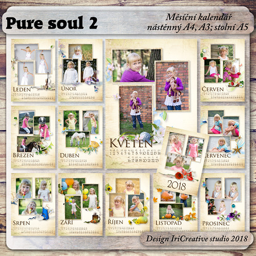 Scrapbookový kalendář 2017 — foto 1