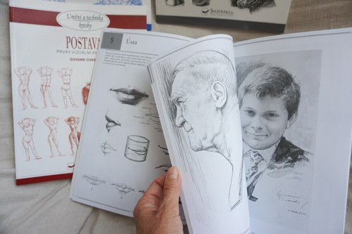 Umění a technika kresby, čtyři díly — foto 1