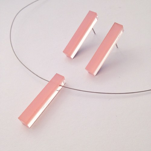 Set nahrdelnik & nausnice — foto 1