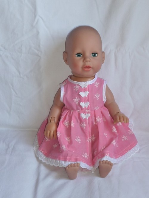 Letní šatičky pro miminko 43 cm — foto 1