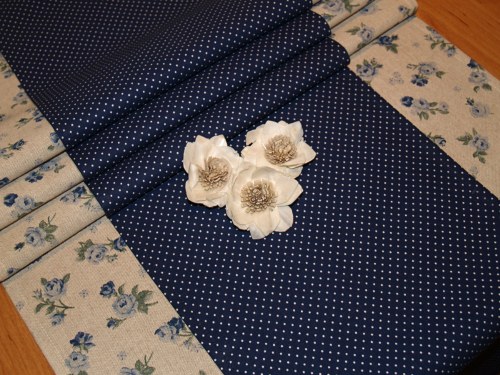 Sada běhounů - Dark Blue Roses — foto 1