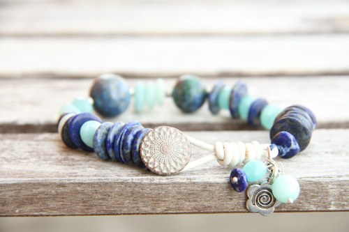 Bohemian lapis lazuli s amazonitom — foto 1