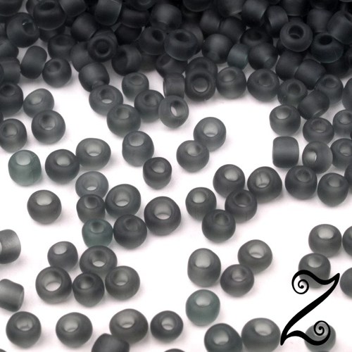 Rokajl, matný, šedá, 3mm, 50g